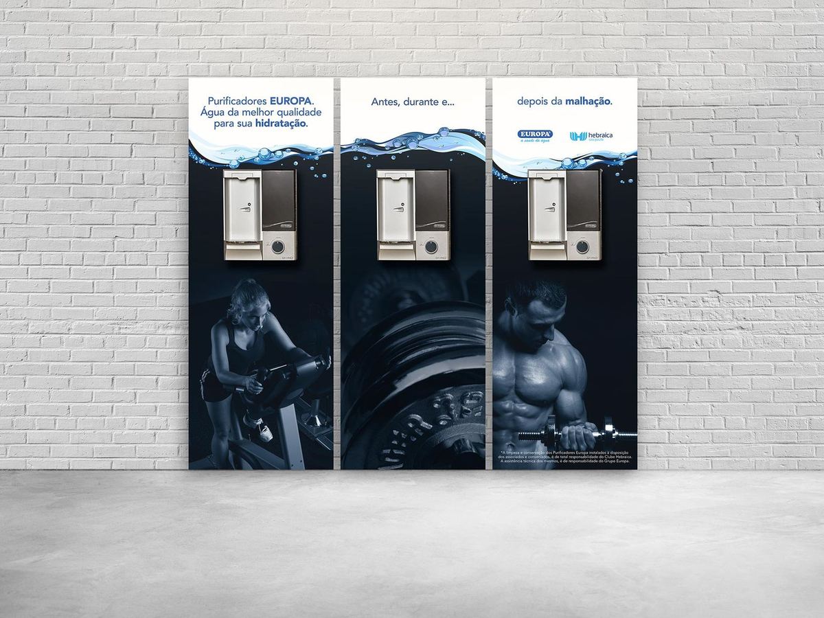 Fitness panels — Purificadores de Água Europa