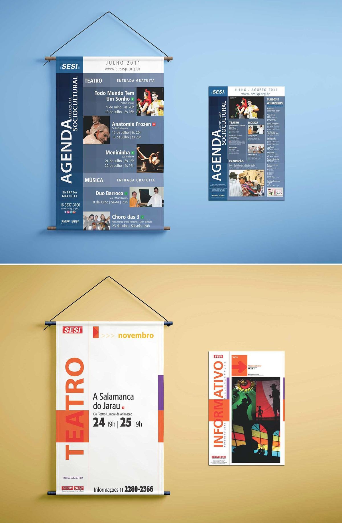 Banners and posters — SESI São Paulo